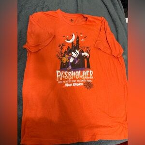 Walt Disney World Passholder Halloween tshirt 2019 MNSSHP XL